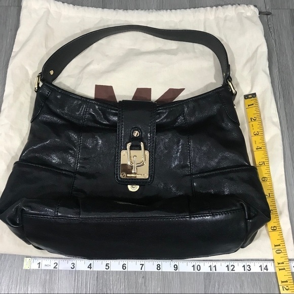 Michael Michael Kors Black Flap Over Shoulder Bag - Picture 8 of 16